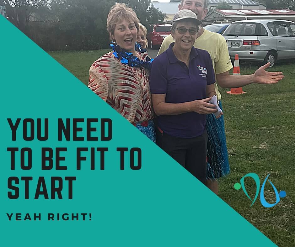 Myth: You have to be fit/flexible to start